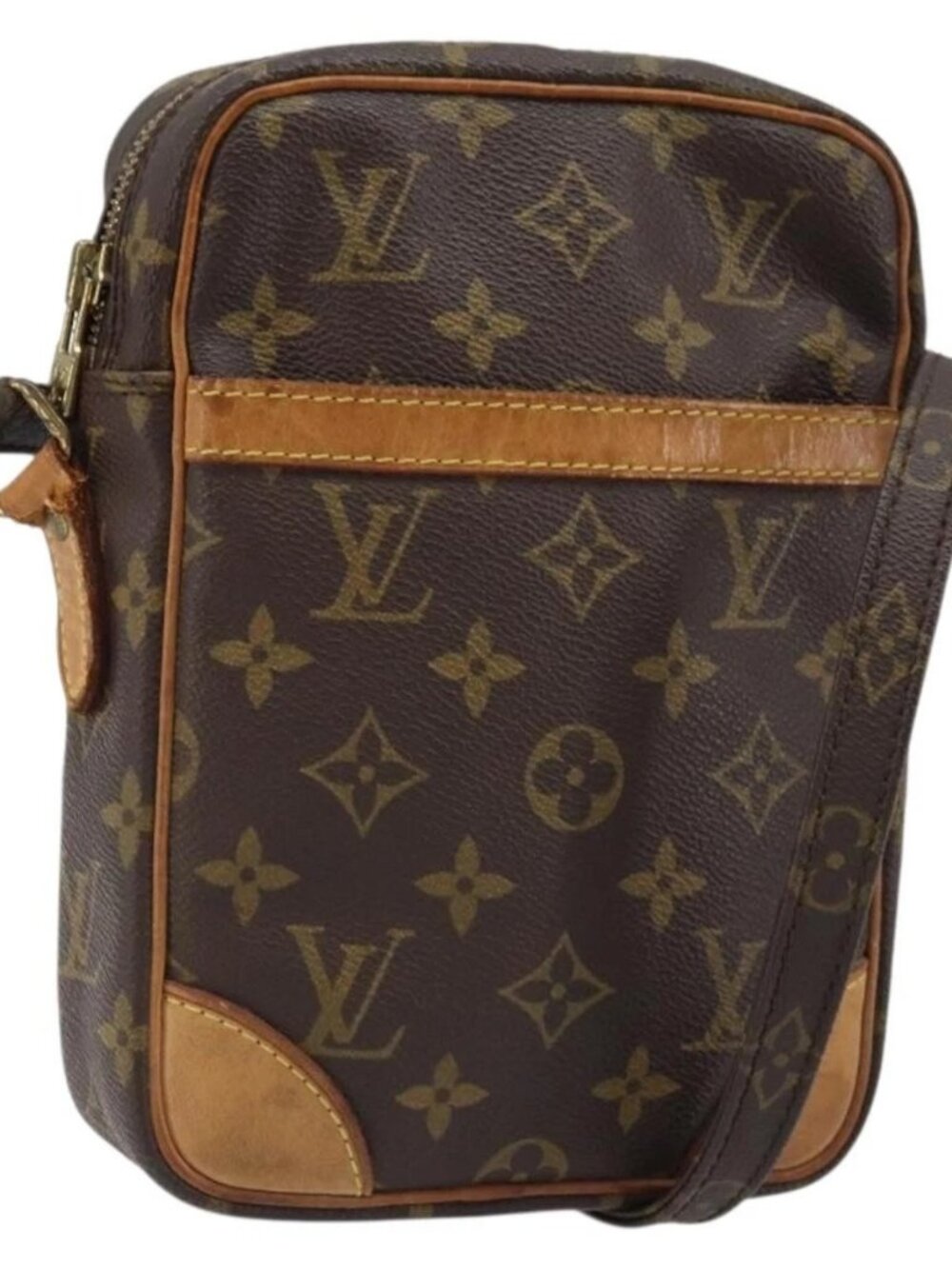 LOUIS VUITTON Monogram Danube Shoulder Bag M45266 LV Auth ka2650